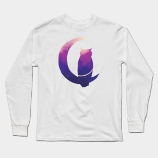 Moon Owl Long Sleeve T-Shirt